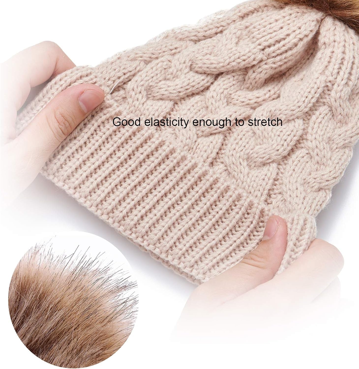 Baby Beanie Hat, Infant Newborn Toddler Winter Warm Knit Cap for Little Boys Girls, Winter Warm Hat