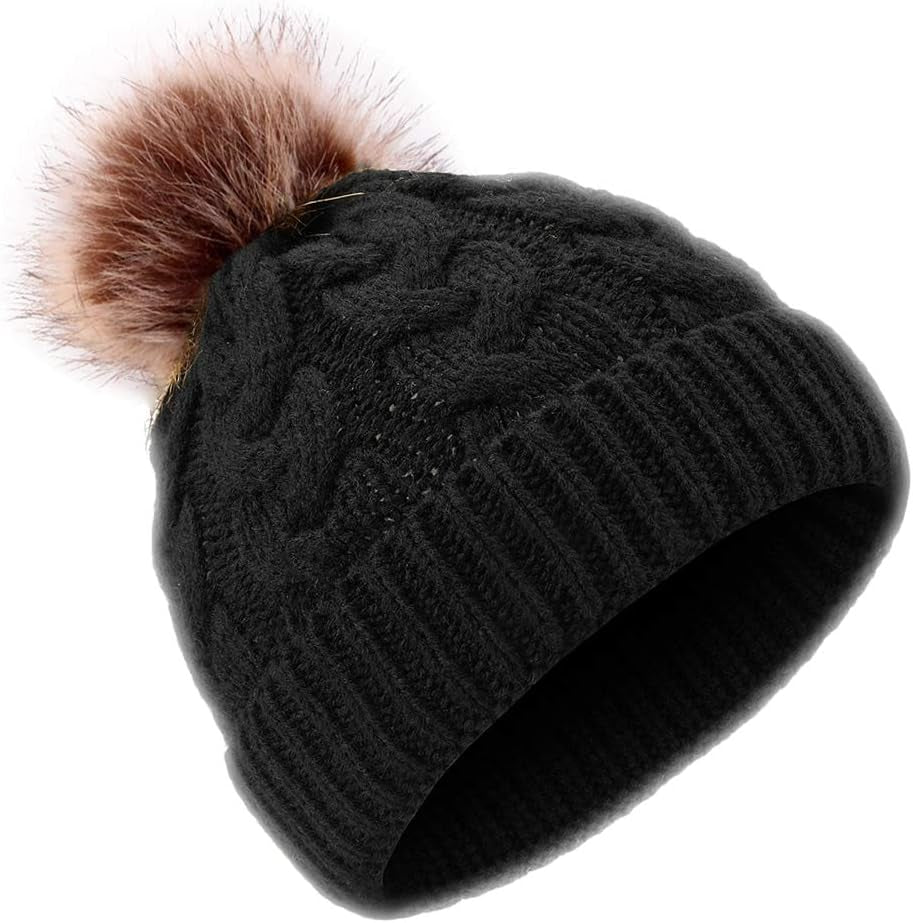 Baby Beanie Hat, Infant Newborn Toddler Winter Warm Knit Cap for Little Boys Girls, Winter Warm Hat