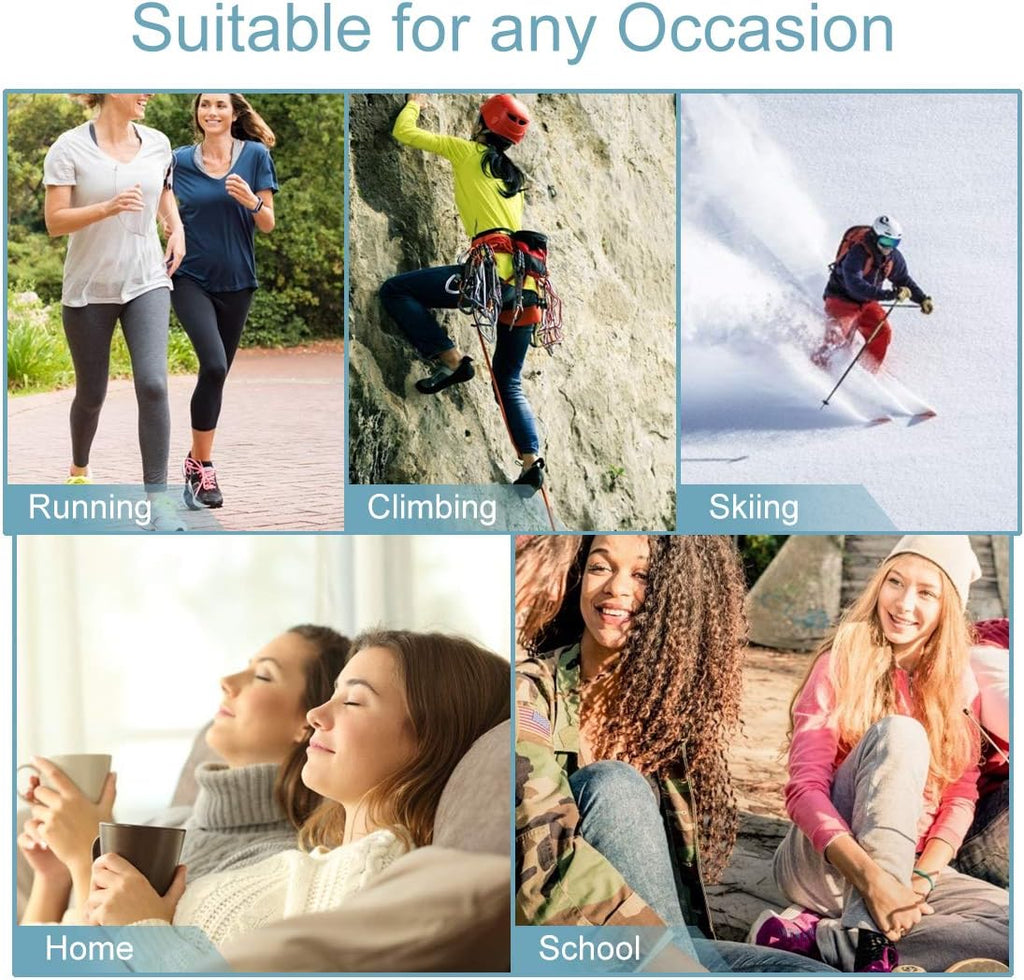 Women'S Winter Socks - Thick Wool Socks Soft Warm Casual - Gift for Women - 5 Pairs